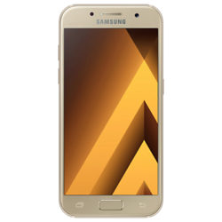 Samsung Galaxy A3 Smartphone (2017), Android, 4.7, 4G LTE, SIM Free, 16GB Golden Sand